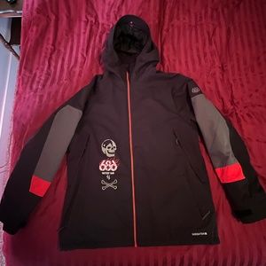 Sketchy Tank/686 limited edition Snow Jacket